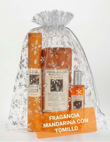Pack regal Nadal: MANDARINA AMB FARIGOLA Pack regal Nadal: MANDARINA AMB FARIGOLA