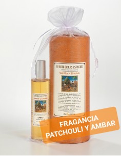 Pack regal: PATXULI I ÀMBAR